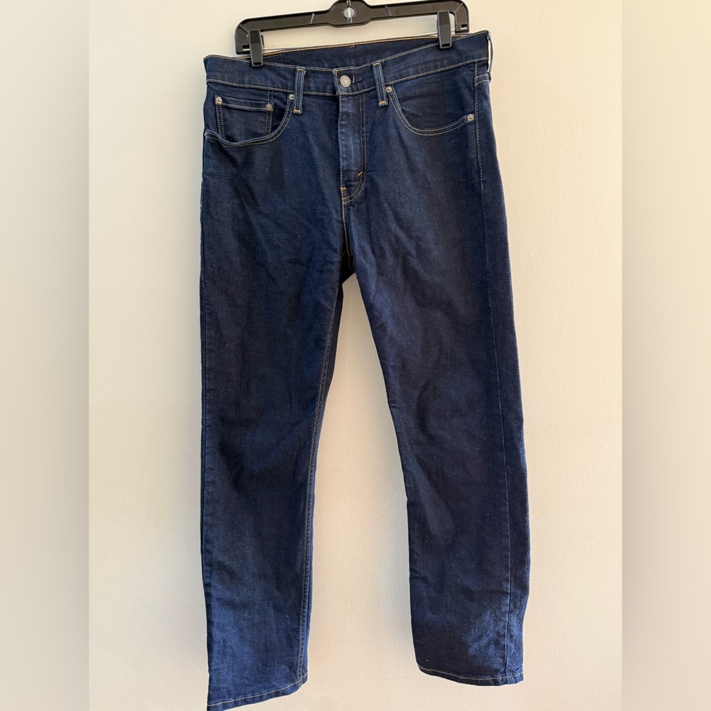 Levi's Slim Straight Dark Blue Jeans